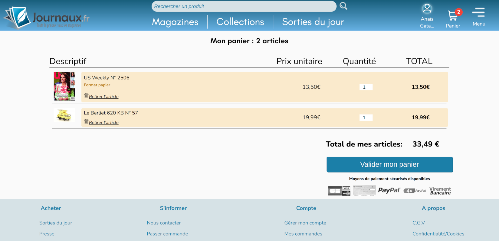 illustration site e-commerce